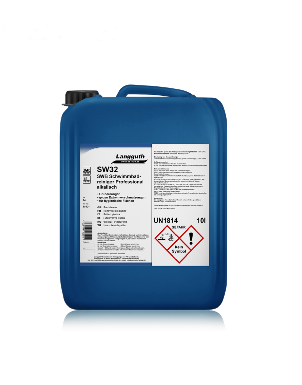 Schwimmbadreiniger Professional Alkalisch SW32 10L Kanister - 1 Palette