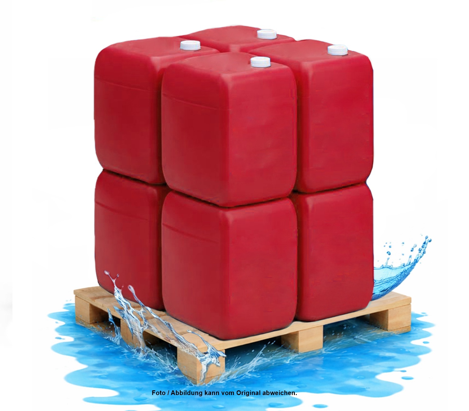 8x 25kg Schwefelsäure 50% technisch rein 200kg - 1 Palette