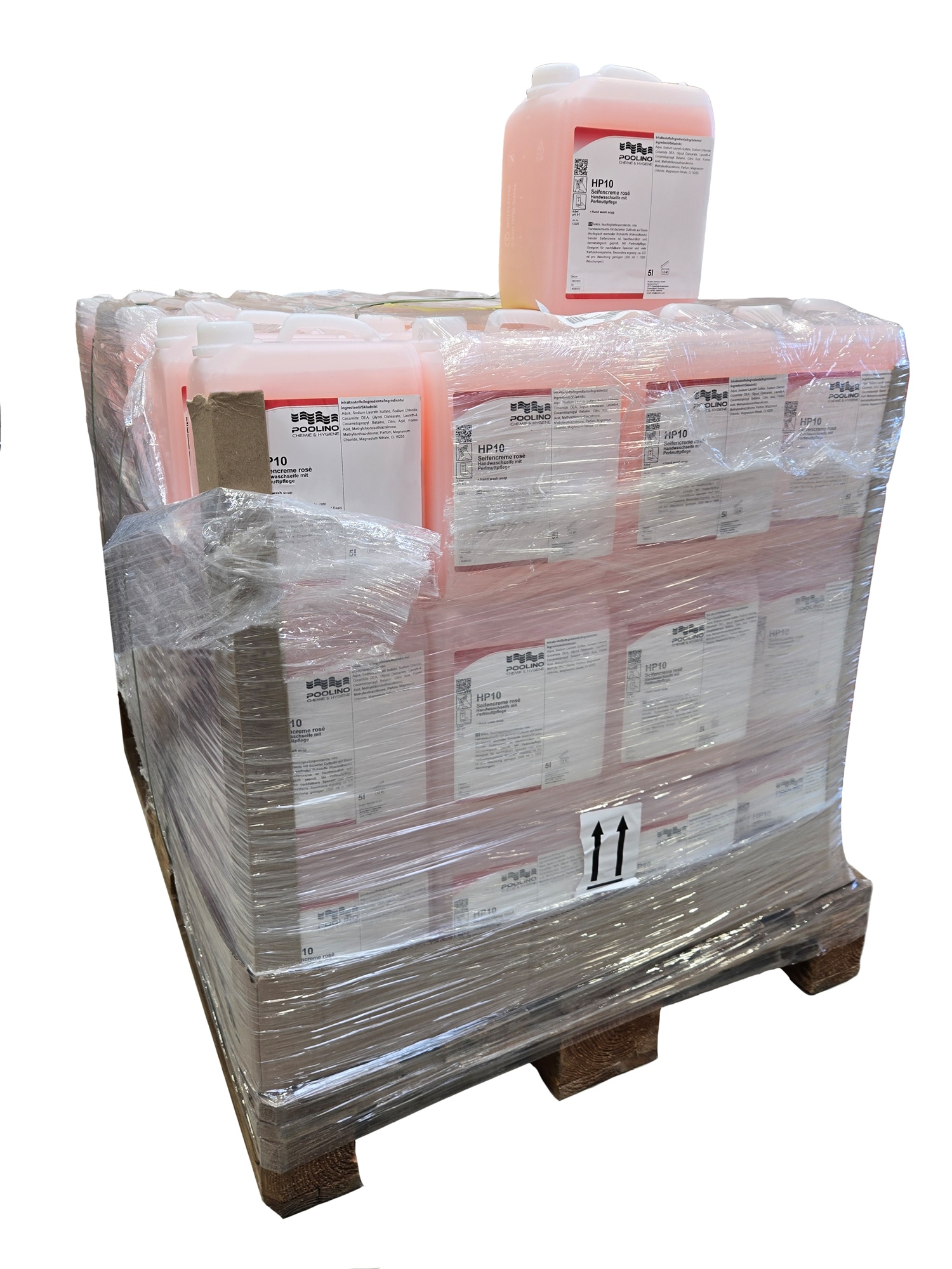 Seifencreme mild, rose, zum Nachfüllen, im 5 l Kanister 1 Palette